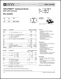 DSEC240-06A Datasheet