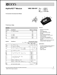 VMO580-02F Datasheet