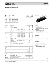 MCC21-14IO8B Datasheet