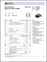 DSEI2X61-10P Datasheet