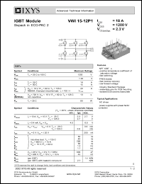VWI15-12P1 Datasheet