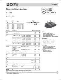 VCD105-18IO7 Datasheet