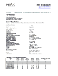 P6MU-2405ZH52 Datasheet