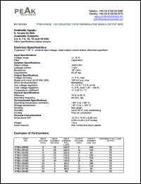 P7BU-0515E Datasheet