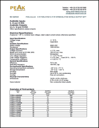 PZ5LU-0512E Datasheet