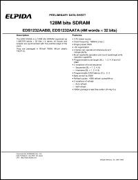 EDS1232AATA-75 Datasheet