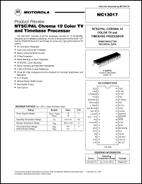 MC13017P Datasheet