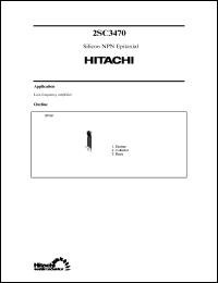 2SC3470 Datasheet