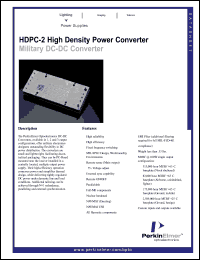 HDPC-2 Datasheet