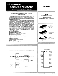 MC68A50CL Datasheet