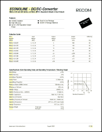 REC2-2-2412DR Datasheet