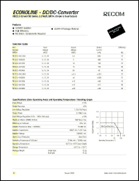REC2-2-0515SU Datasheet