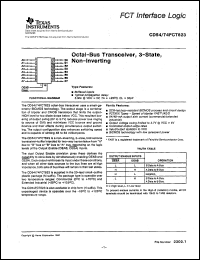 CD74FCT623M Datasheet