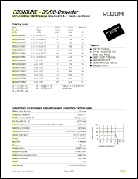 REC5-3105DRWZ Datasheet