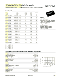REC5-5405SRWL Datasheet