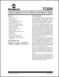 TC826CBU Datasheet