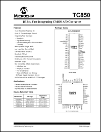 TC850CPL Datasheet