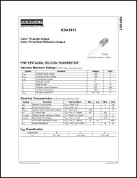 KSA1013 Datasheet