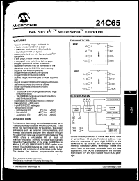 24C65T-SM Datasheet