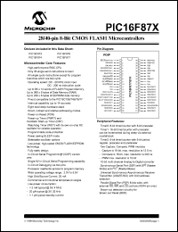 PIC16F874-O4-P Datasheet