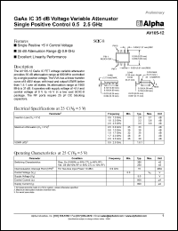 AV105-12 Datasheet