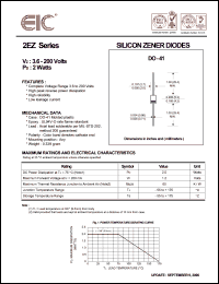 2EZ6-2D5 Datasheet
