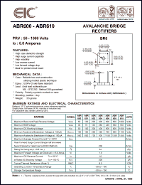 ABR606 Datasheet