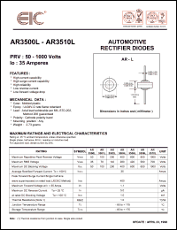 AR3501L Datasheet