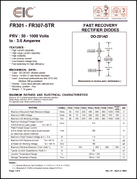 FR307-STR Datasheet
