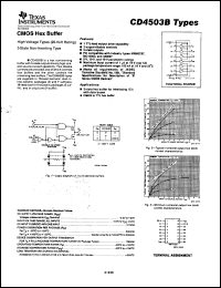 CD4503BF Datasheet