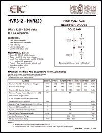HVR312 Datasheet