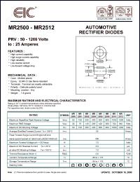 MR2502 Datasheet