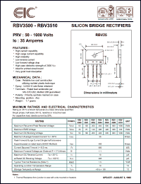 RBV3502 Datasheet
