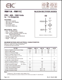 RM11A Datasheet