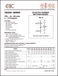 SB280S Datasheet