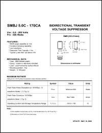 SMBJ120CA Datasheet
