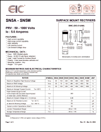 SN5D Datasheet