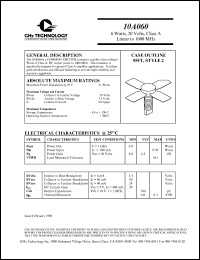 10A060 Datasheet