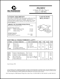 10AM11 Datasheet