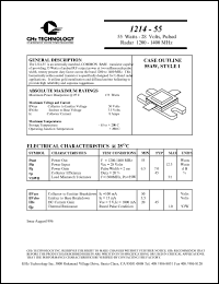 1214-55 Datasheet