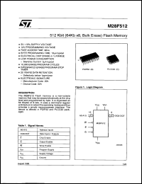 M28F512-12C1 Datasheet