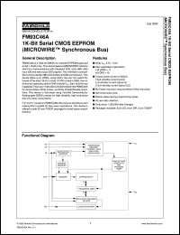 FM93C46AN Datasheet