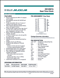 DS12887A Datasheet