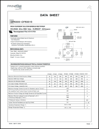CP50010 Datasheet