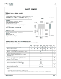 GBP301 Datasheet