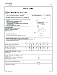GBPC3501W Datasheet