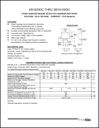 SB16100DC Datasheet