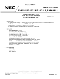 PS2651-V Datasheet