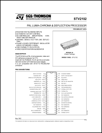 STV2102 Datasheet