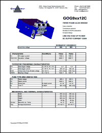 GOG95012C Datasheet